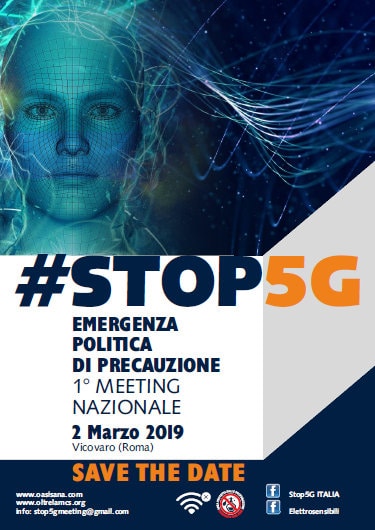 Italie : message d’Alerte Phonegate aux organisateurs de la réunion #STOP5G